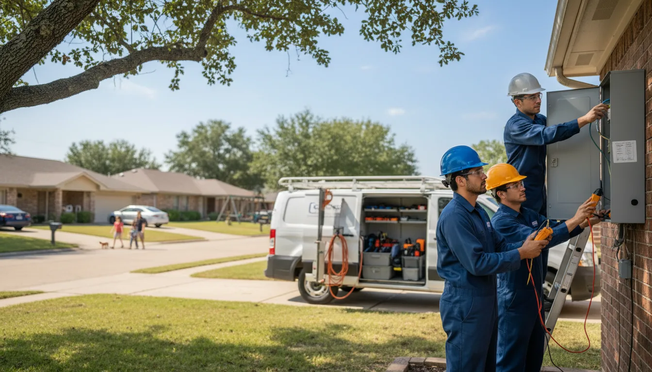Certified electrician providing emergency electrical services in Wheatland, PA